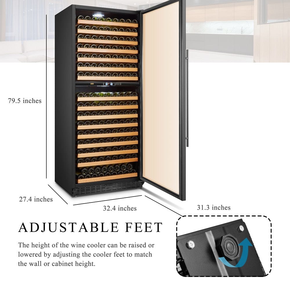 Lanbo Residential Lanbo 287 Bottle Dual Zone Wine Cooler - LW306D