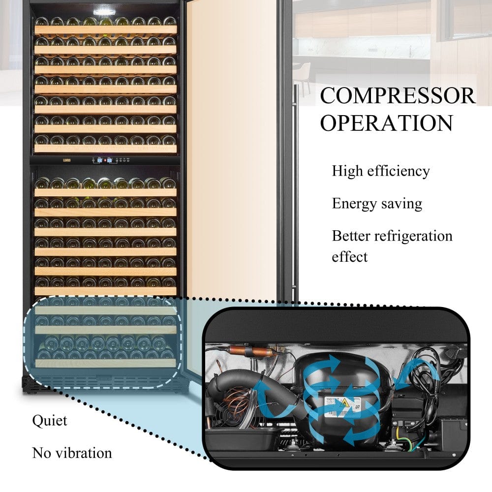 Lanbo Residential Lanbo 287 Bottle Dual Zone Wine Cooler - LW306D