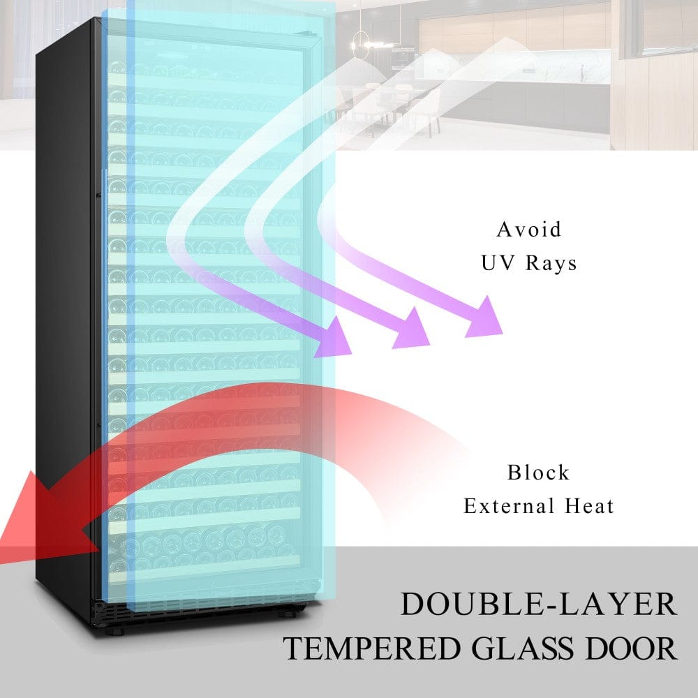 Lanbo Residential Lanbo 289 Bottle Single Zone Wine Cooler - LW321S