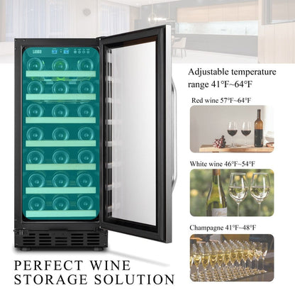 Lanbo Residential Lanbo 33 Bottle Single Zone Wine Cooler - LW33S