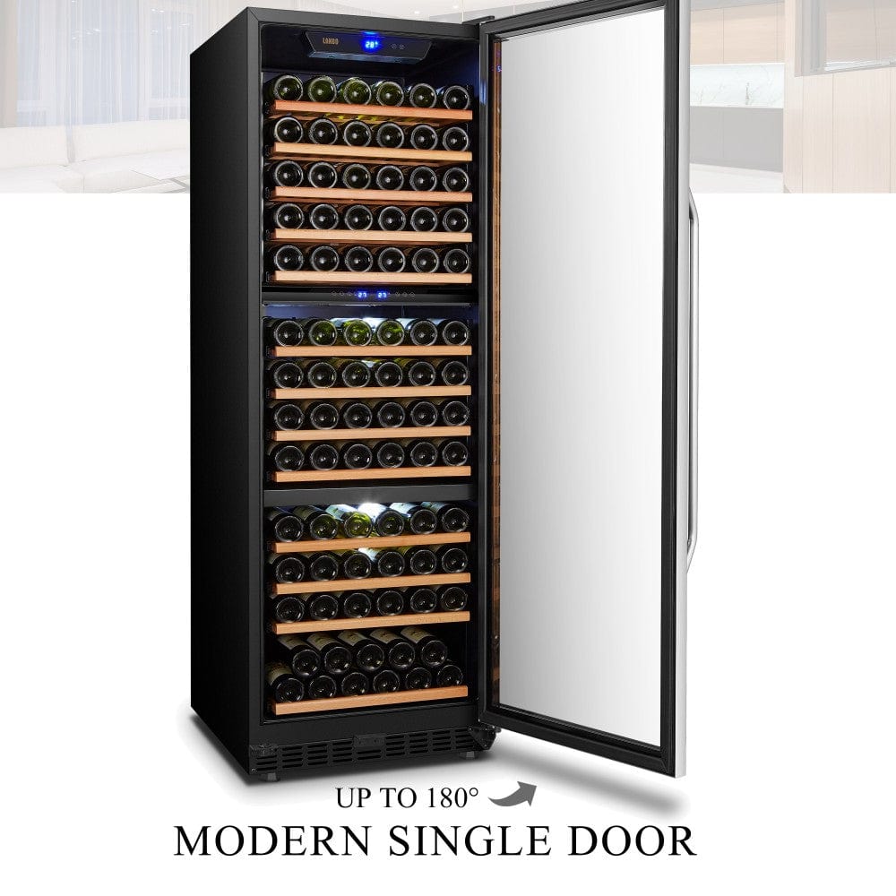 Lanbo Residential Lanbo Luxury 257 Bottles Dual Door Wine Cooler - LW328SD