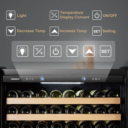 Lanbo Residential LanboPro 257 Bottle Single Zone Wine Cooler - LP328S