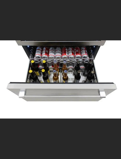 Vinotemp Residential Vinotemp 135 Bottle Triple Zone 30" Wine Fridge Stainless Steel EL-BWC30TB-S