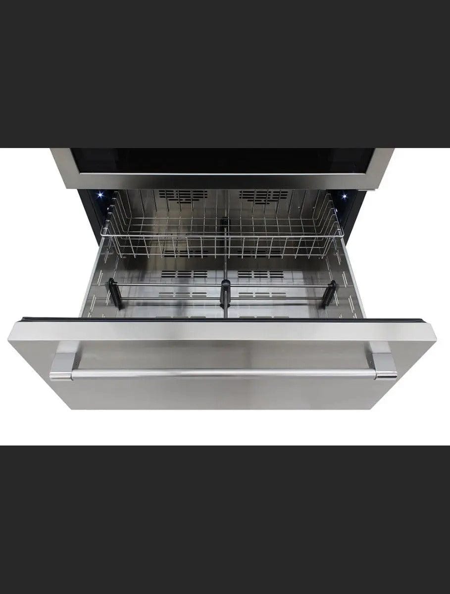 Vinotemp Residential Vinotemp 135 Bottle Triple Zone 30" Wine Fridge Stainless Steel EL-BWC30TB-S
