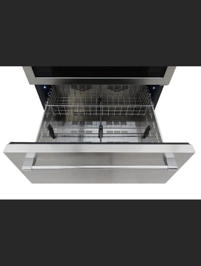 Vinotemp Residential Vinotemp 135 Bottle Triple Zone 30" Wine Fridge Stainless Steel EL-BWC30TB-S