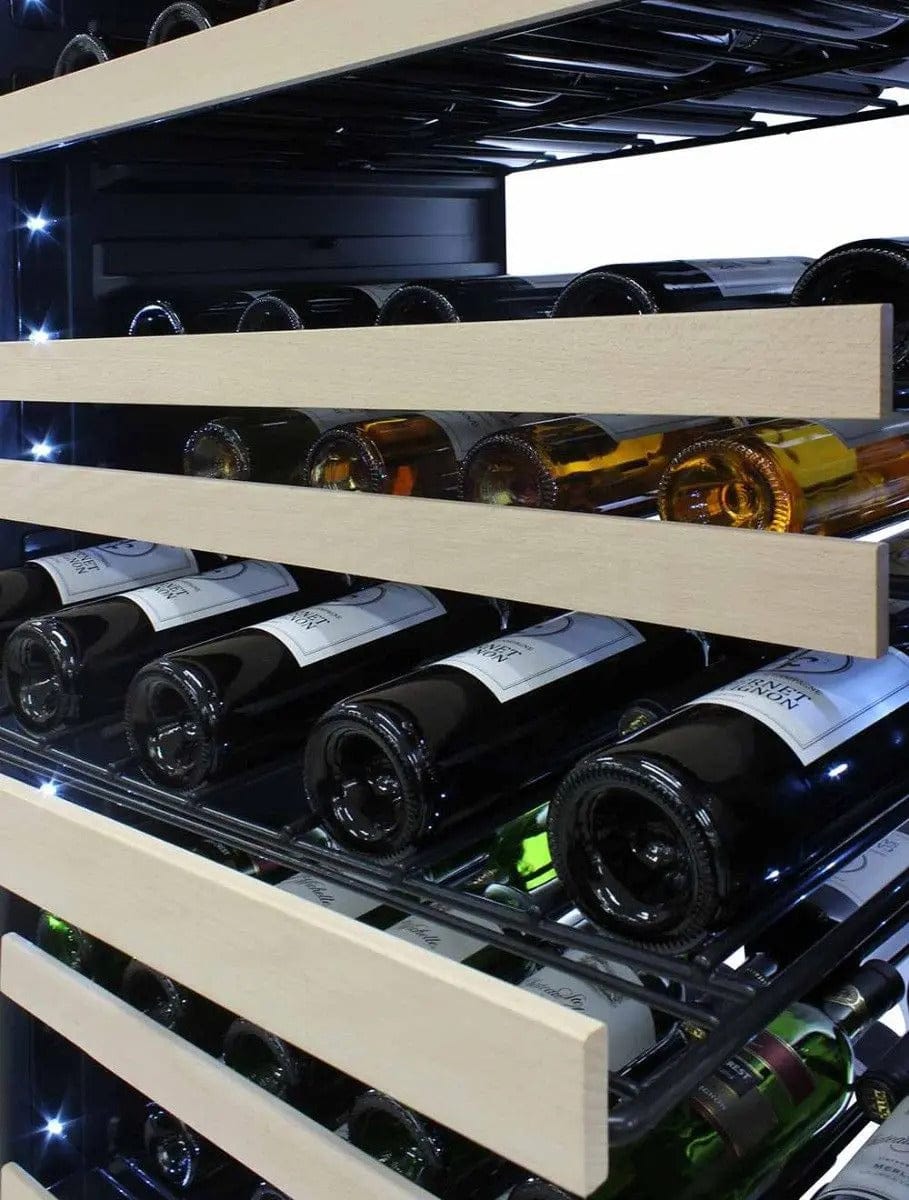 Vinotemp Residential Vinotemp 173 Bottle Single Zone 30" Wine Fridge Black EL-300DSWL