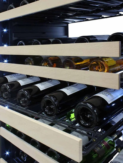 Vinotemp Residential Vinotemp 173 Bottle Single Zone 30" Wine Fridge Black EL-300DSWL