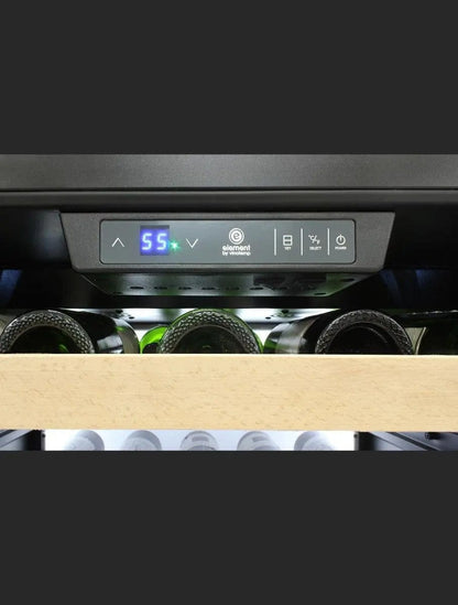Vinotemp Residential Vinotemp 173 Bottle Single Zone 30" Wine Fridge Black EL-300DSWL