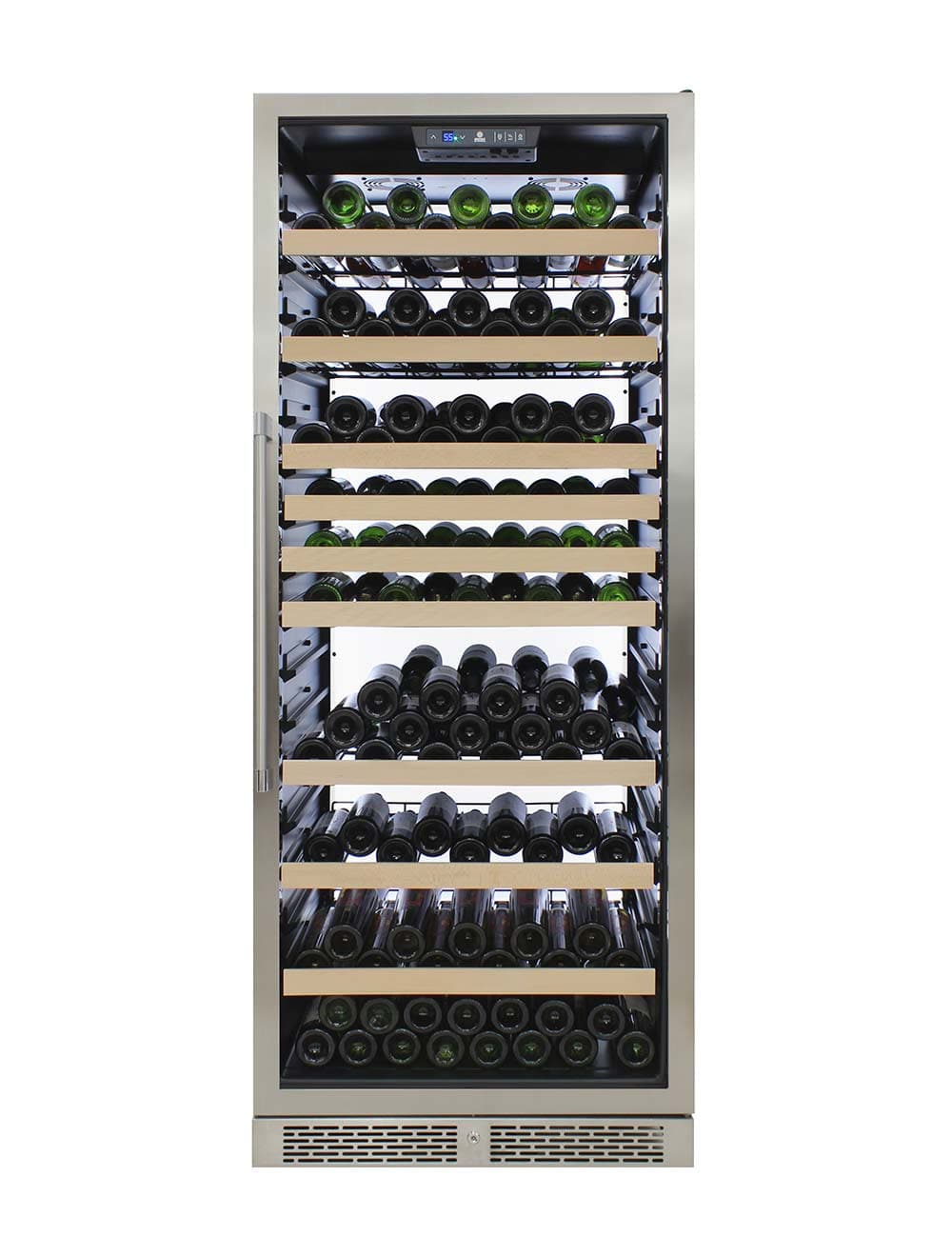 Vinotemp Residential Vinotemp 173 Bottle Single Zone 30" Wine Fridge Black EL-300DSWL