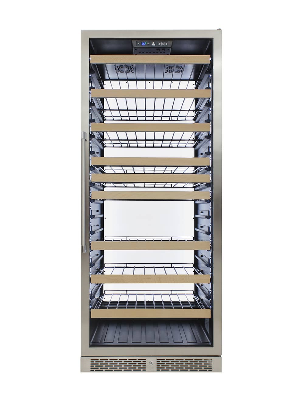 Vinotemp Residential Vinotemp 173 Bottle Single Zone 30" Wine Fridge Black EL-300DSWL