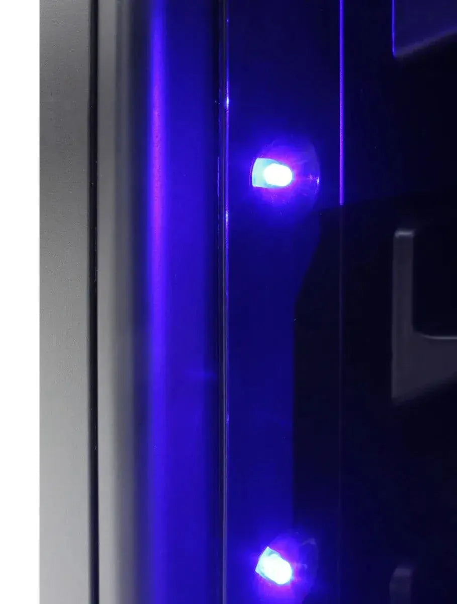 Vinotemp Residential Vinotemp 98 Bottle 200 Can Dual Zone Wine and Beverage Fridge Black EL-100WBC-TS