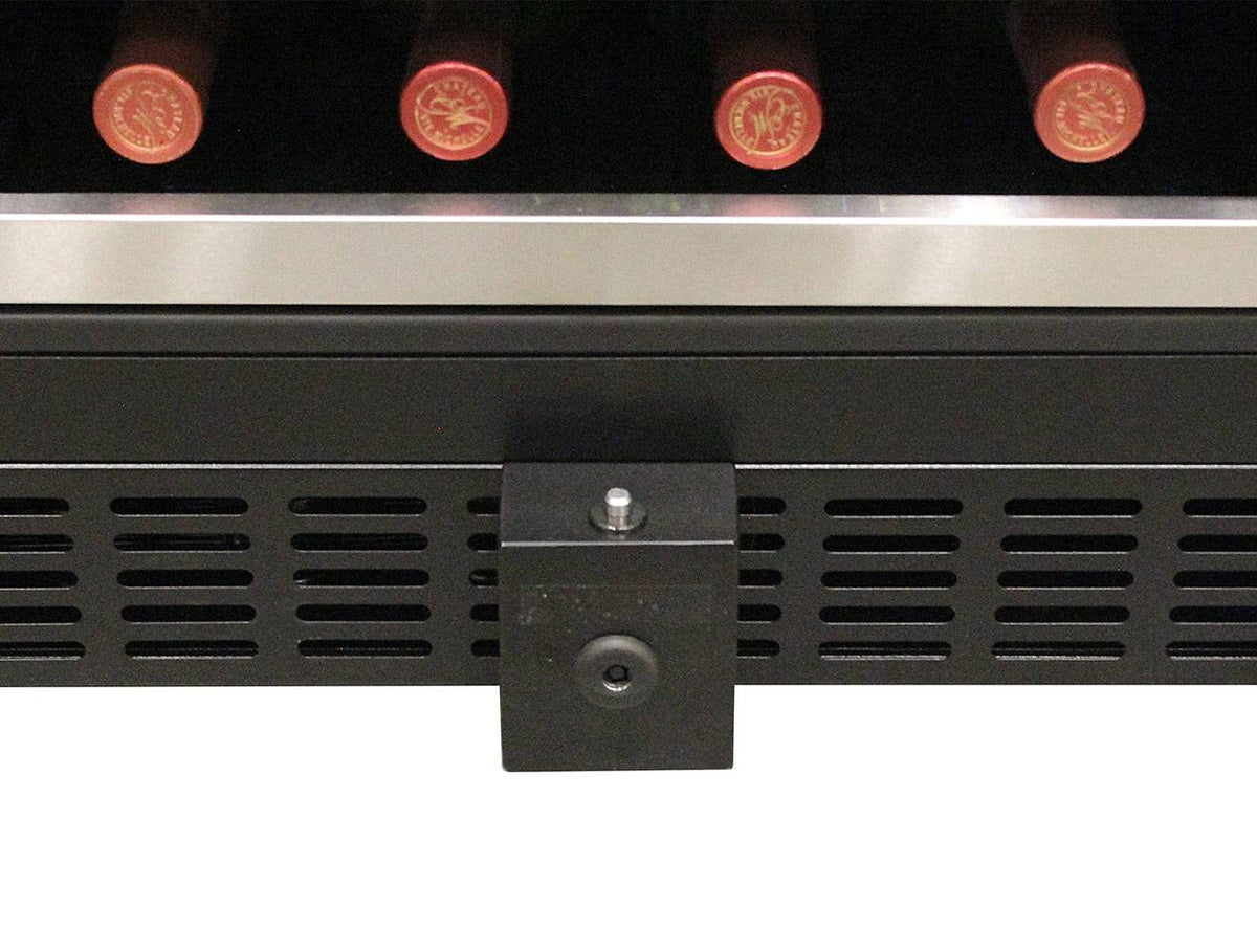 Vinotemp Residential Vinotemp Butler 155 Bottle Dual Zone 24" Wine Fridge Black EL-142TSST