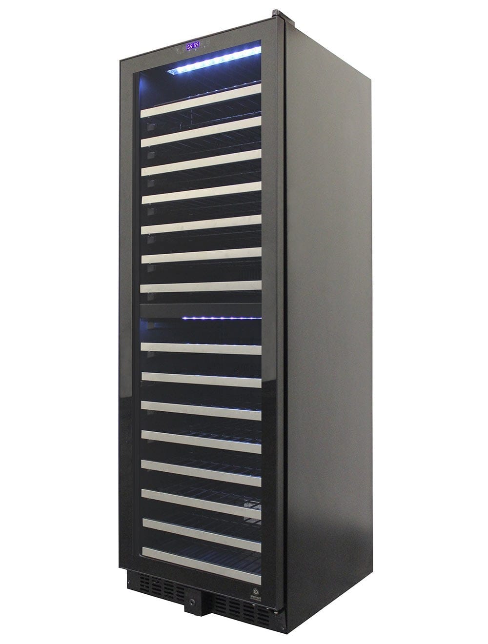 Vinotemp Residential Vinotemp Butler 155 Bottle Dual Zone 24" Wine Fridge Black EL-142TSST