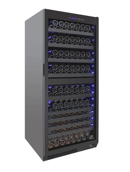 Vinotemp Residential Vinotemp Butler 228 Bottle Dual Zone 30" Wine Fridge Black EL-300TS