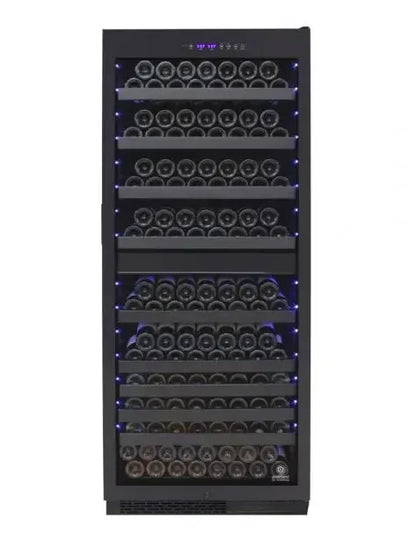 Vinotemp Residential Vinotemp Butler 228 Bottle Dual Zone 30" Wine Fridge Black EL-300TS