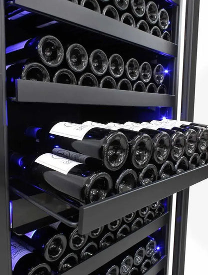 Vinotemp Residential Vinotemp Butler 228 Bottle Dual Zone 30" Wine Fridge Black EL-300TS