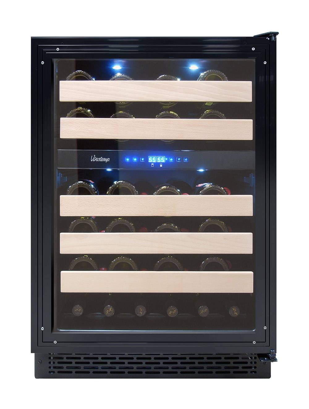 Vinotemp Residential Vinotemp Private Reserve 46 Bottle Dual Zone 24" Panel Ready Wine Fridge VT-24PR46