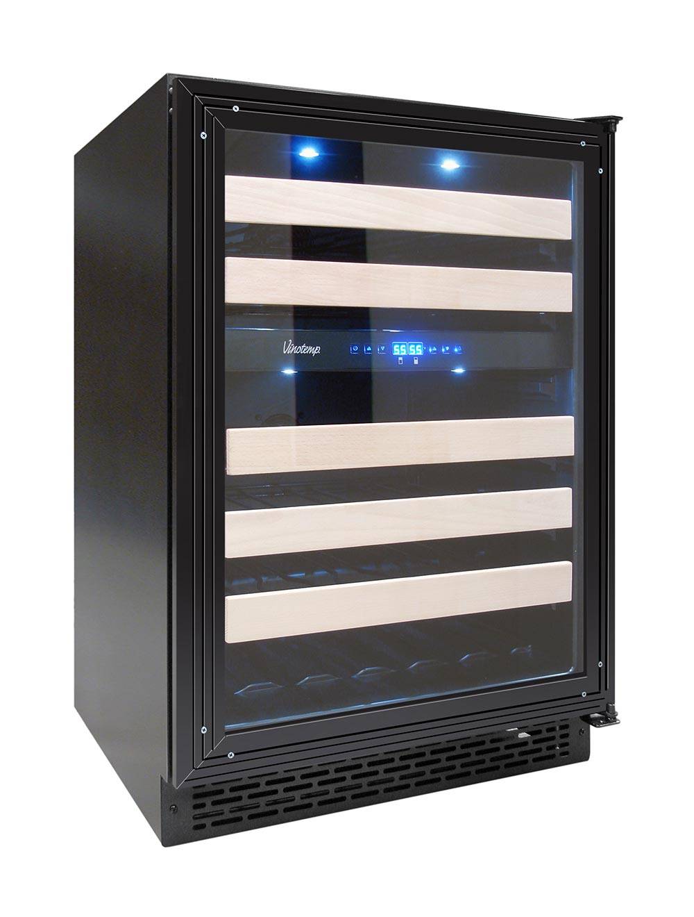 Vinotemp Residential Vinotemp Private Reserve 46 Bottle Dual Zone 24" Panel Ready Wine Fridge VT-24PR46
