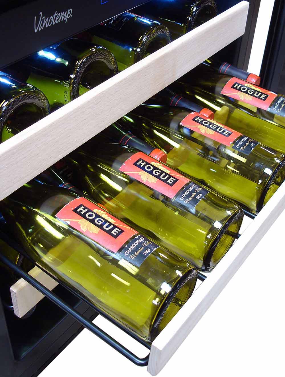Vinotemp Residential Vinotemp Private Reserve 46 Bottle Dual Zone 24" Panel Ready Wine Fridge VT-24PR46