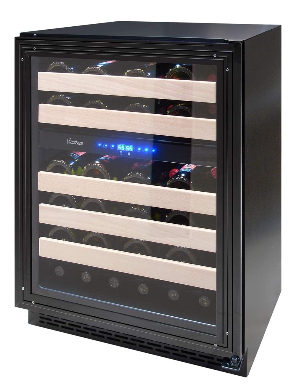 Vinotemp Residential Vinotemp Private Reserve 46 Bottle Dual Zone 24" Panel Ready Wine Fridge VT-24PR46