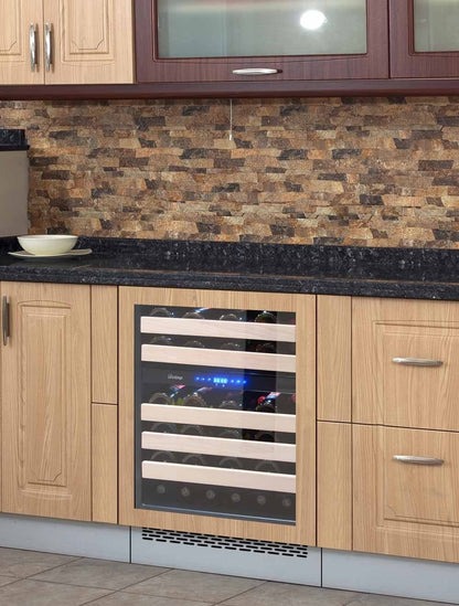 Vinotemp Residential Vinotemp Private Reserve 46 Bottle Dual Zone 24" Panel Ready Wine Fridge VT-24PR46
