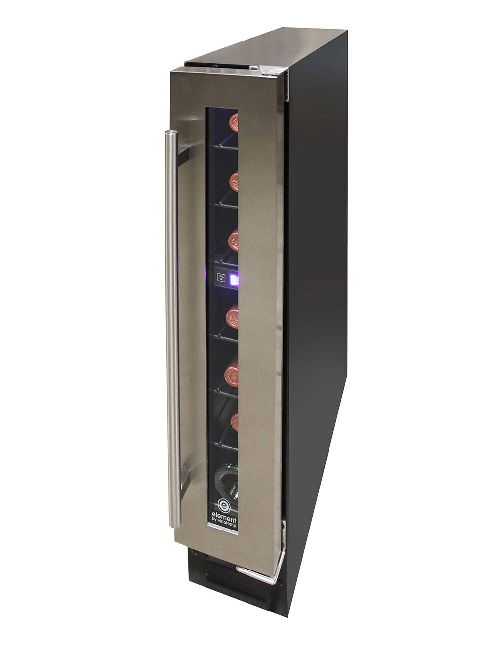 Vinotemp Residential Vinotemp Private Reserve 7 Bottle Single Zone Compact Wine Fridge Black EL-7TSST