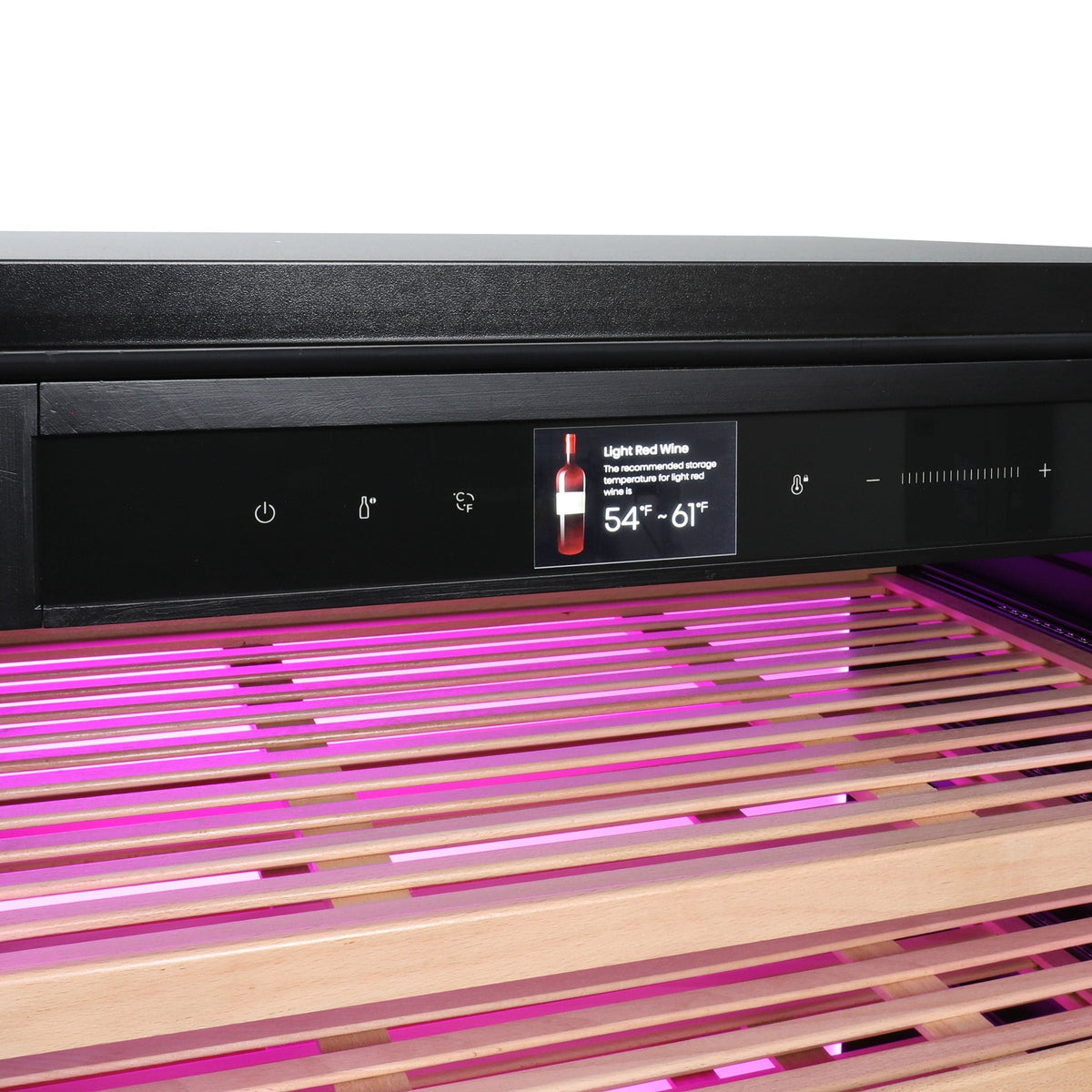Vinotemp Residential Vinotemp Vinoglow 41 Bottle Single Zone Wine Fridge Stainless Steel VTWC041EVGSS